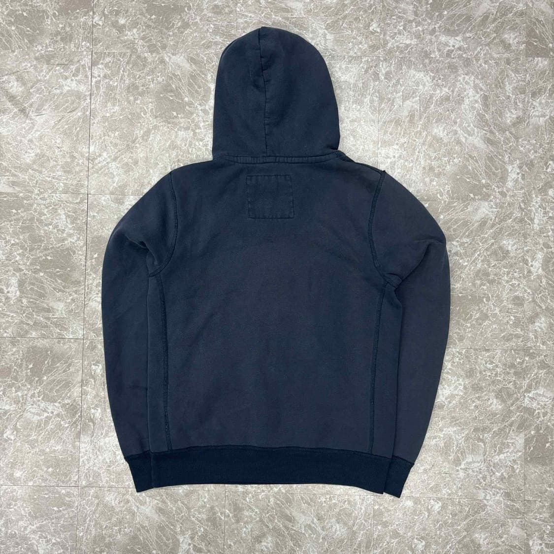 아베크롬비 y2k 네이비 올드스쿨 스웨트셔츠 후드티(M) 상품이미지3
