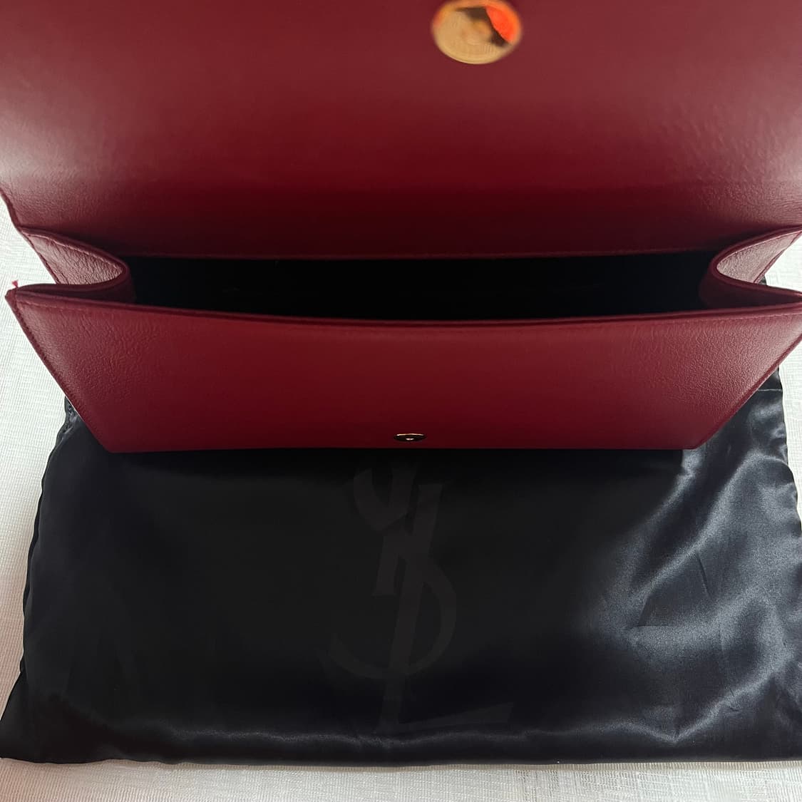 생로랑 YSL 클러치(레드) 상품이미지3