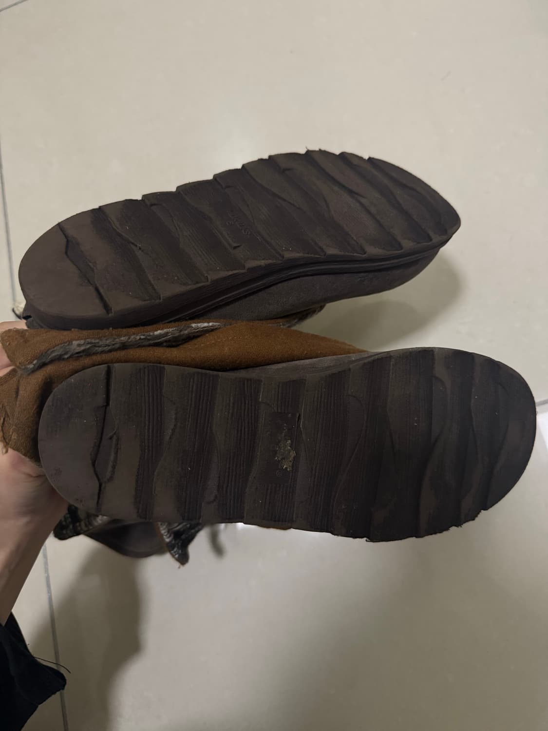 Mukluks 니트벨트 부츠 상품이미지7