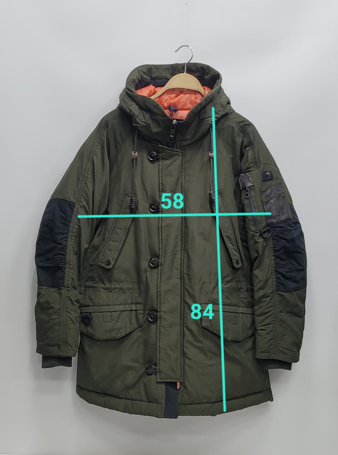 series 시리즈 빈티지 후드 패딩 자켓 / 남 100
 상품이미지10