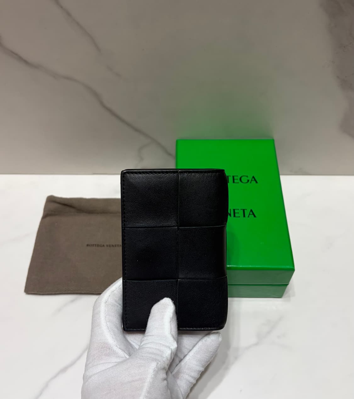 [정품] 보테가베네타 카세트 비즈니스 카드지갑 상품이미지2