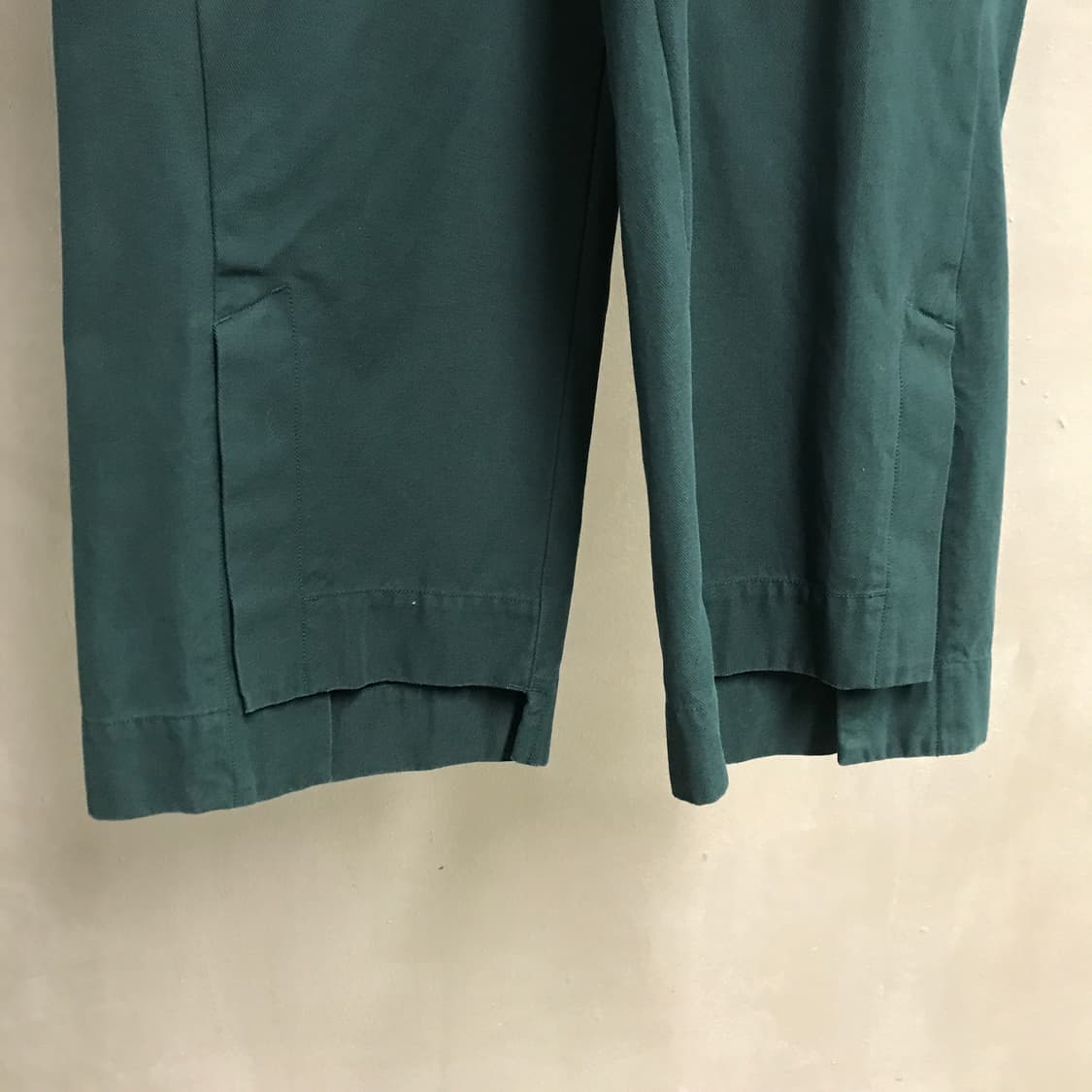 ZUCCA 주카 코튼 팬츠 그린 M 상품이미지4