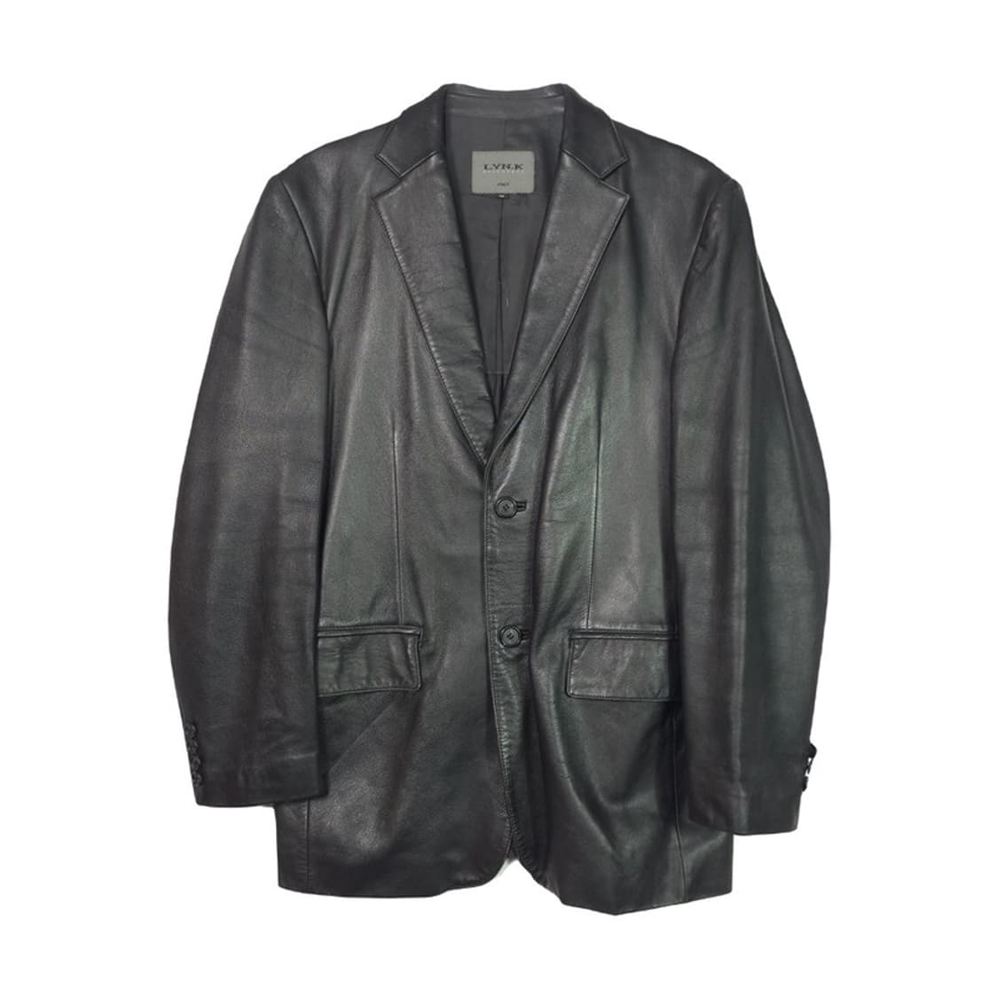 LYN.K BY JONGSOO 비즈니스 캐주얼 레더 재킷 M 상품이미지1