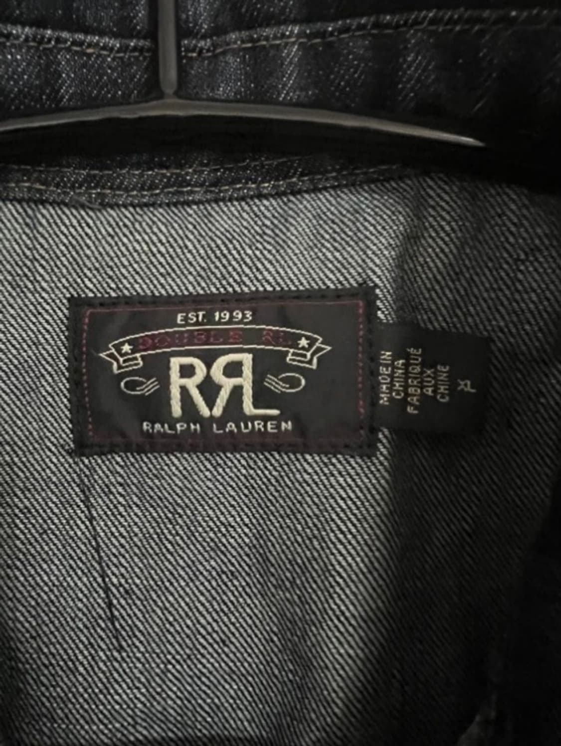 RRL 웨스턴 데님 셔츠 상품이미지4