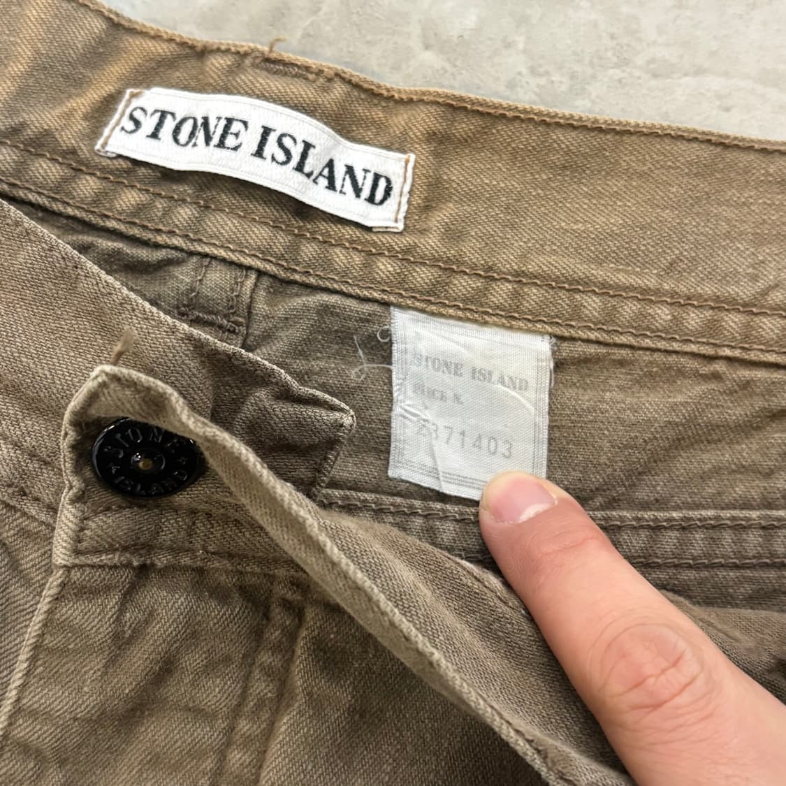 [34] 90s ITALY🇮🇹 스톤아일랜드 치노 팬츠 상품이미지3
