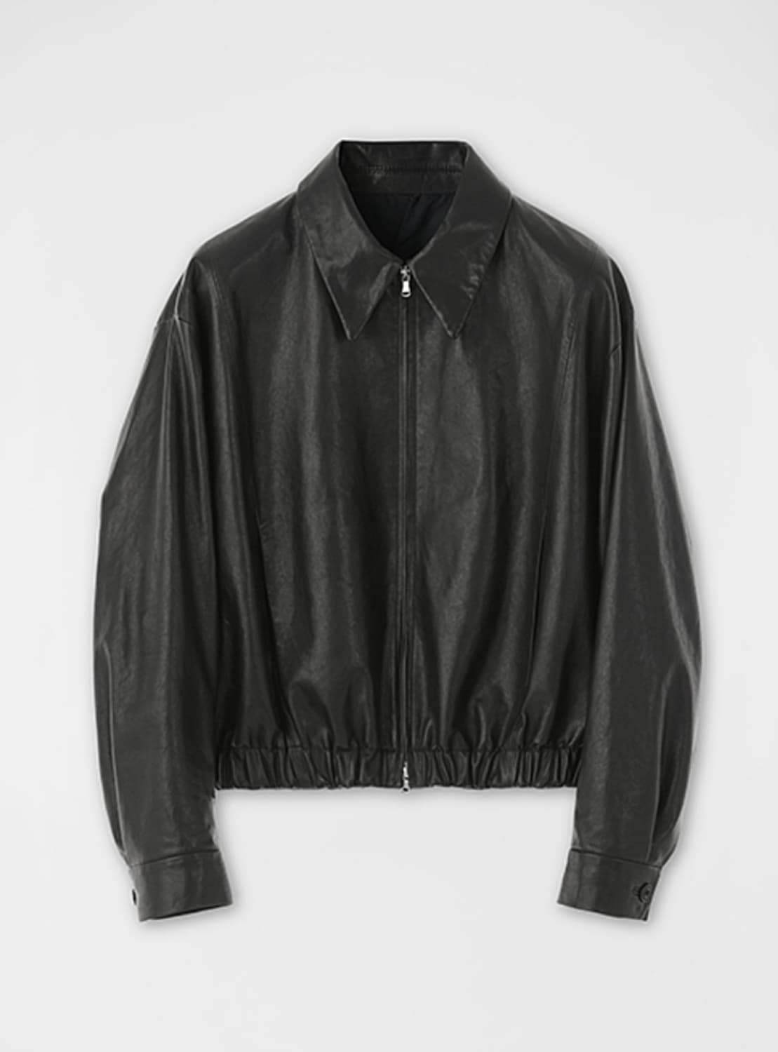 쿠어 램스킨 블루종 가죽자켓 L 상품이미지1