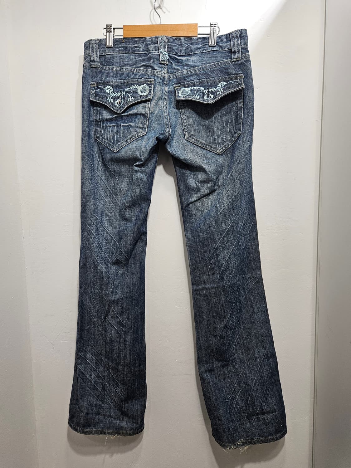 피쉬본 데님팬츠 28 상품이미지7