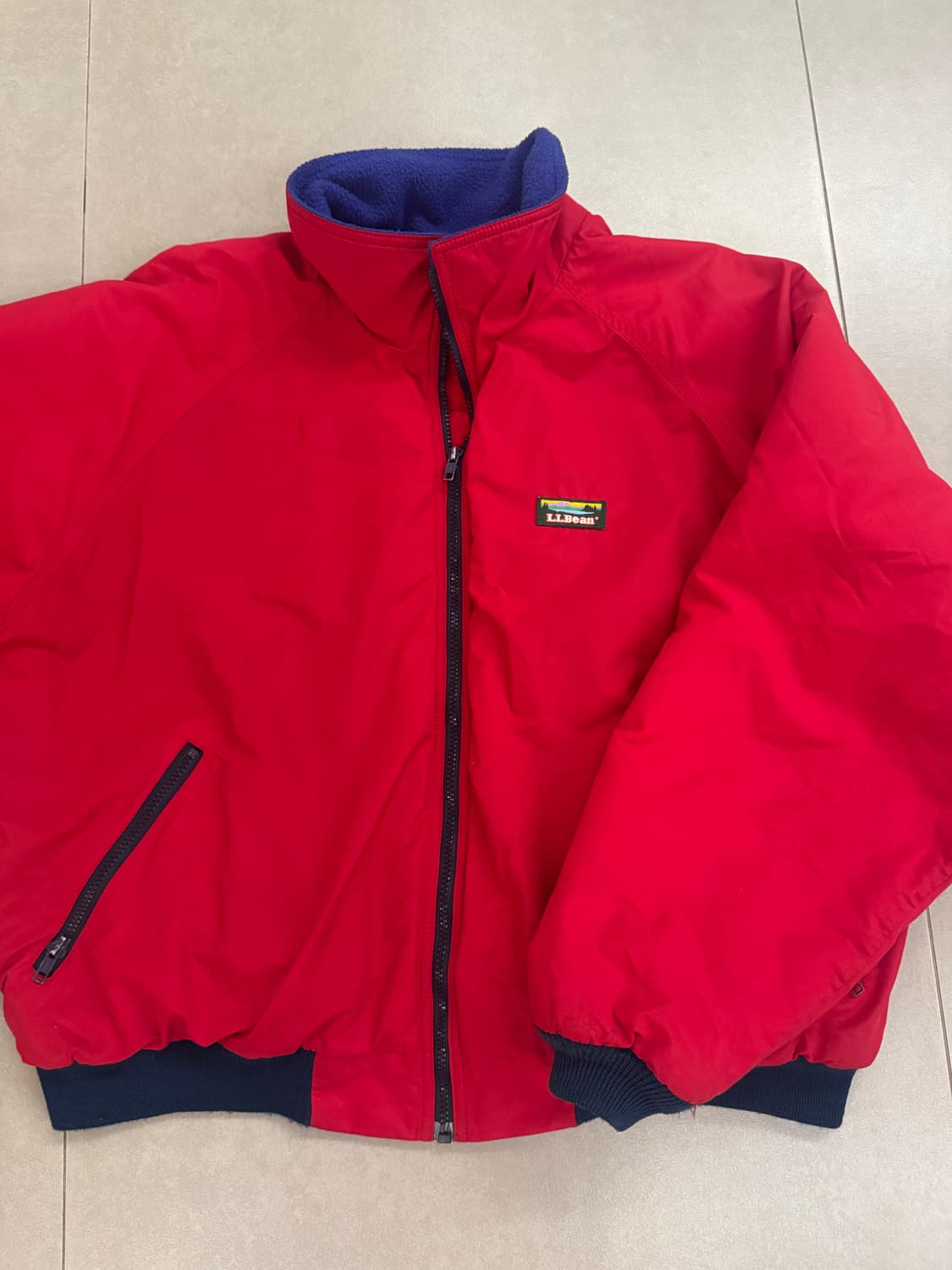 90‘s 빈티지 LL Bean 웜업 자켓 XXL 상품이미지2