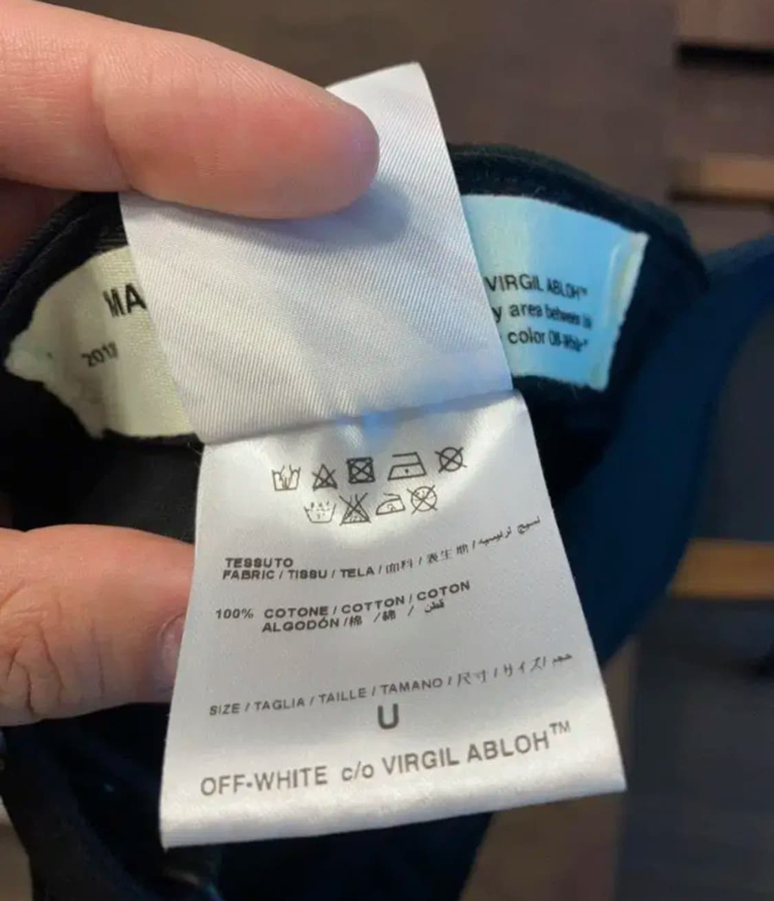 오프화이트 스콜피온 캡 상품이미지4