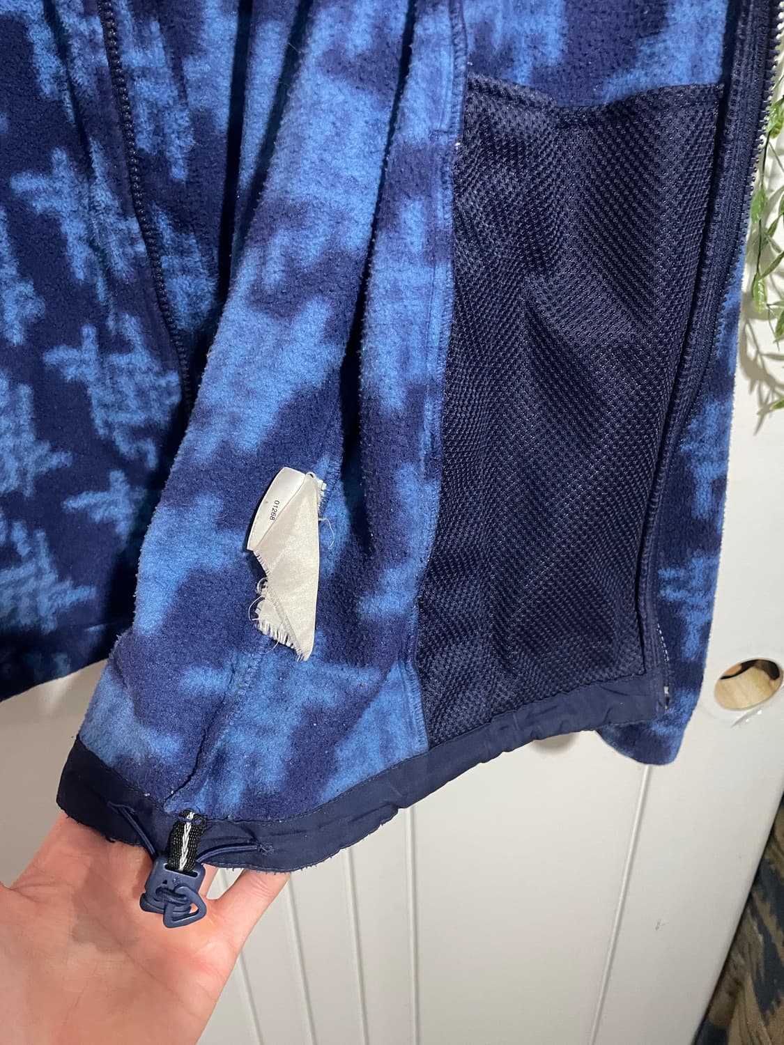 패턴 플리스 자켓 상품이미지9