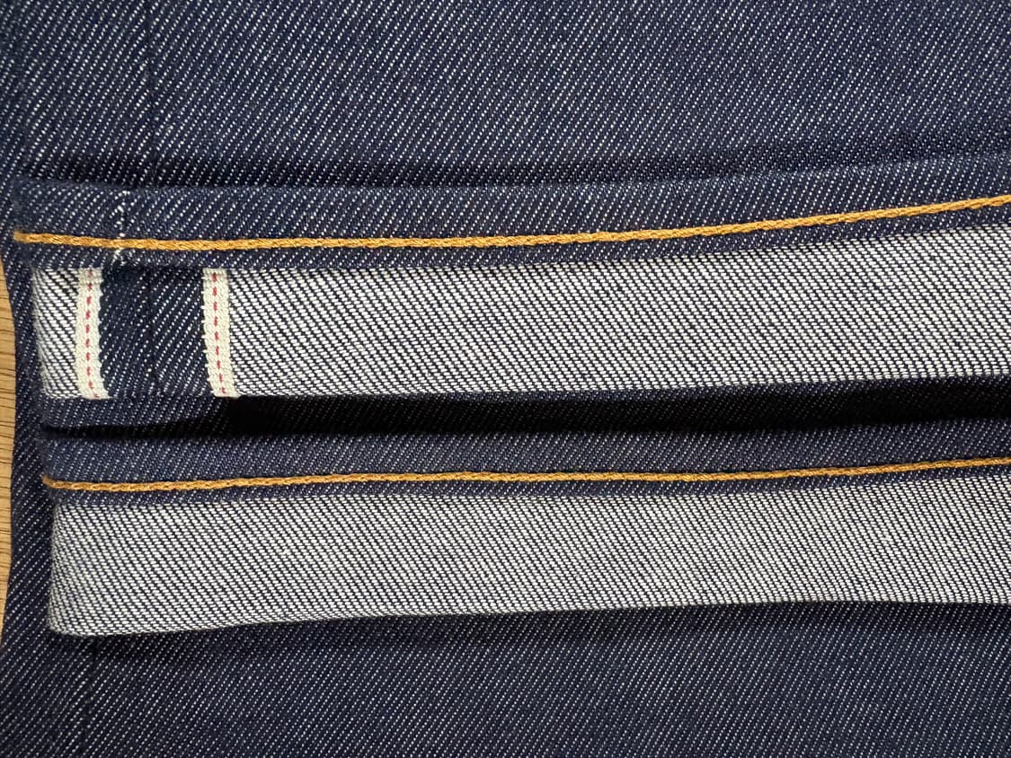 리바이스 501 프리미엄 셀비지 데님 새제품입니다 상품이미지6