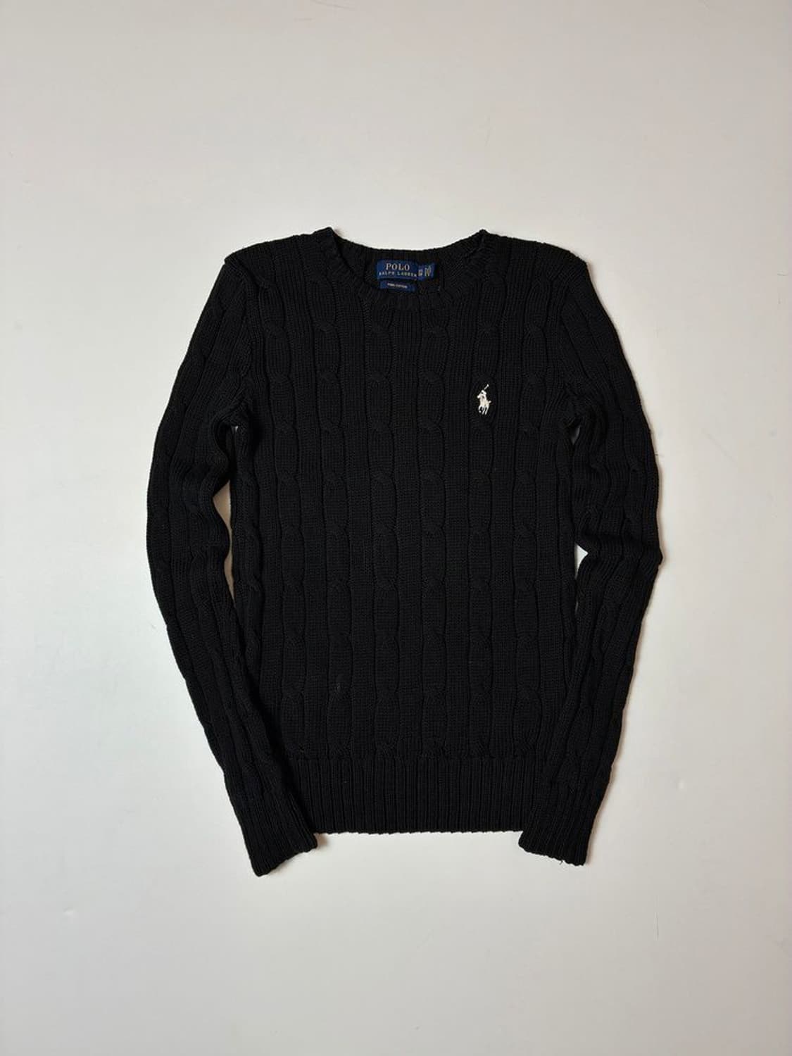 폴로 랄프로렌 피마코튼 신형 꽈배기 코튼 니트 PN8625 상품이미지1