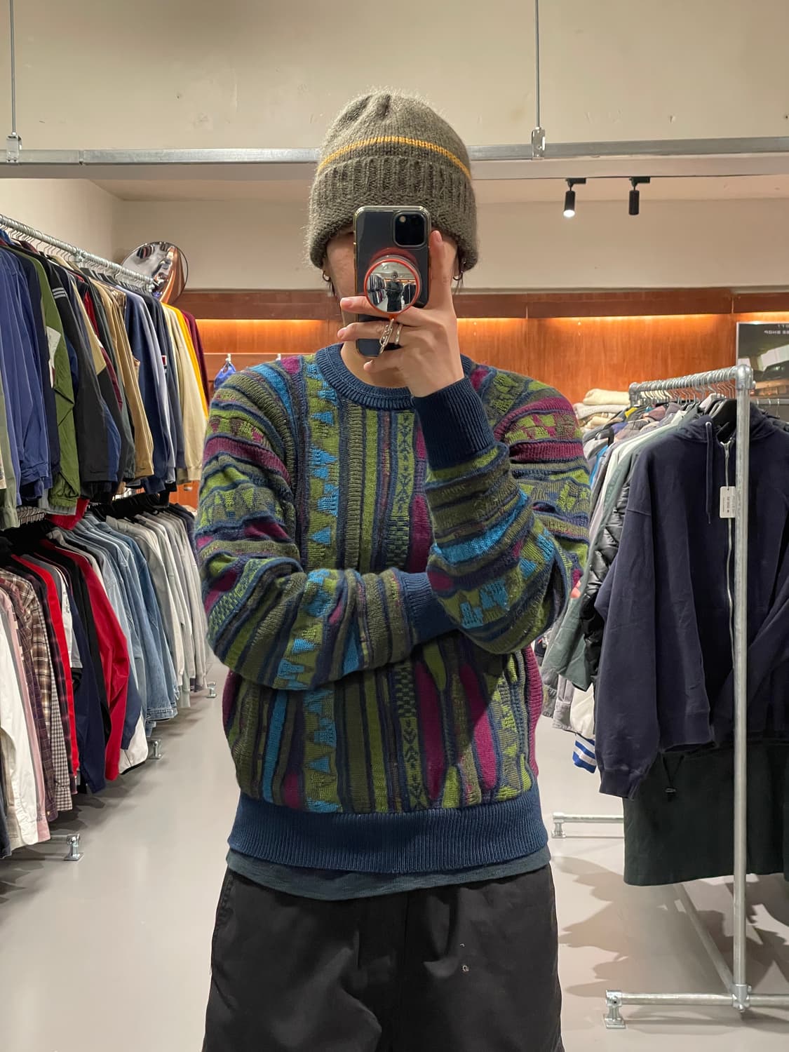 빈티지 케이블 니트   상품이미지1