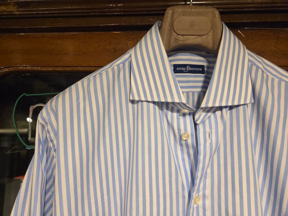 보토니 런던스트라이프 드레스셔츠 상품이미지2