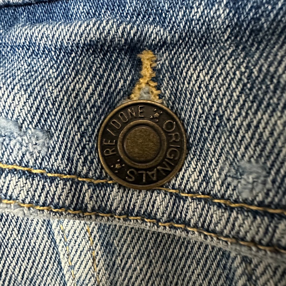 RE/DONE mexico made denim jacket 상품이미지3