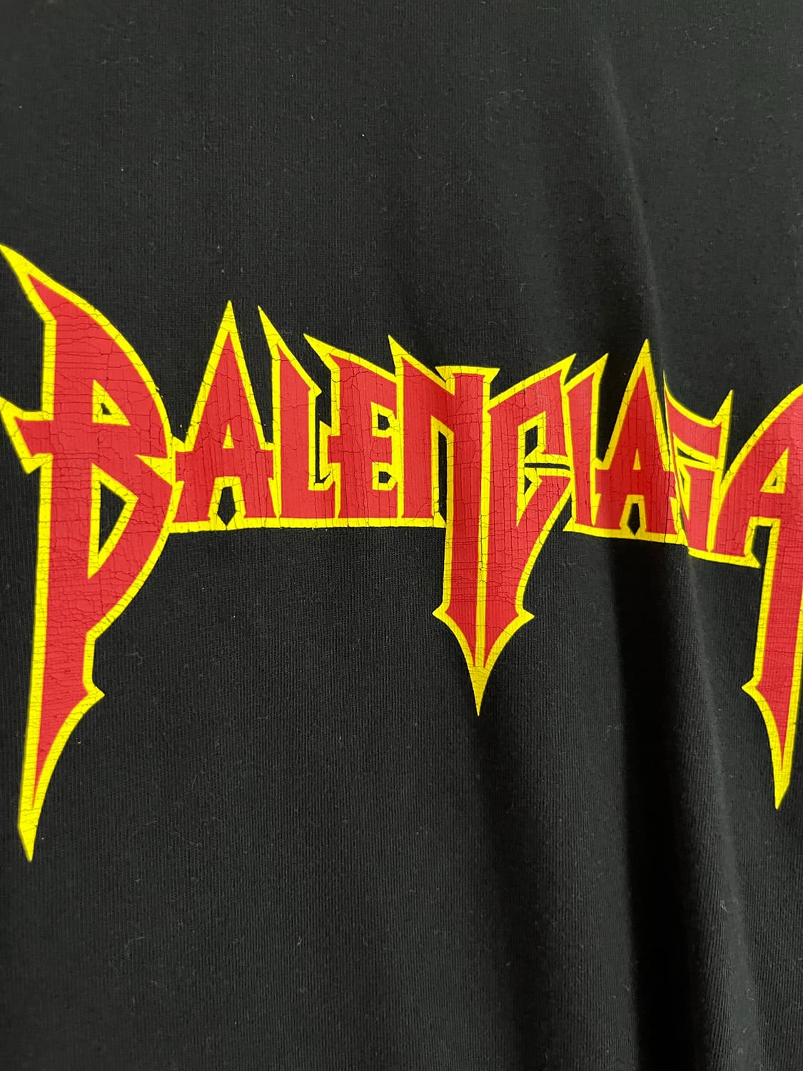 발렌시아가 메탈 로고 티셔츠 상품이미지2