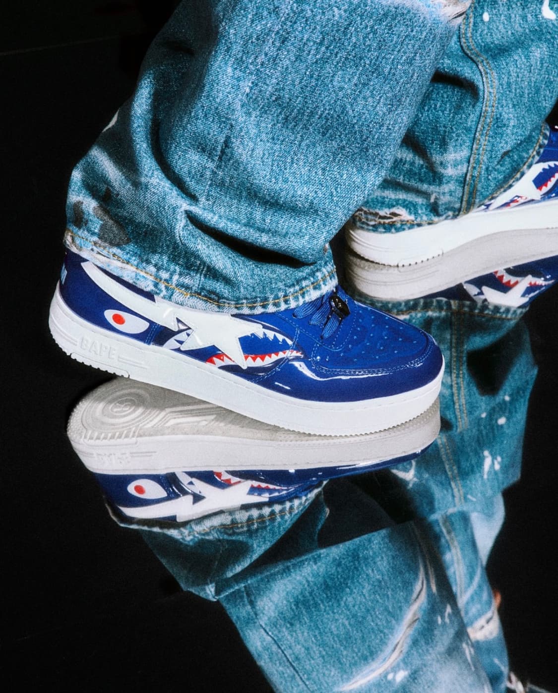 베이프 스타 샤크 블루 280 상품이미지5