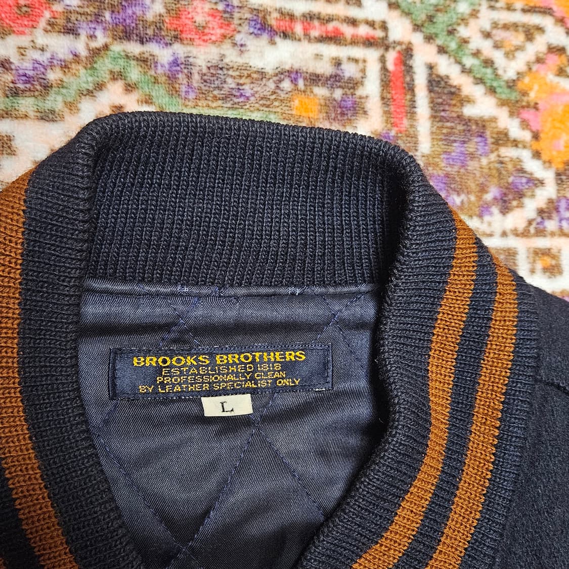 브룩스브라더스 울레더 바시티 / 80~90s 상품이미지2