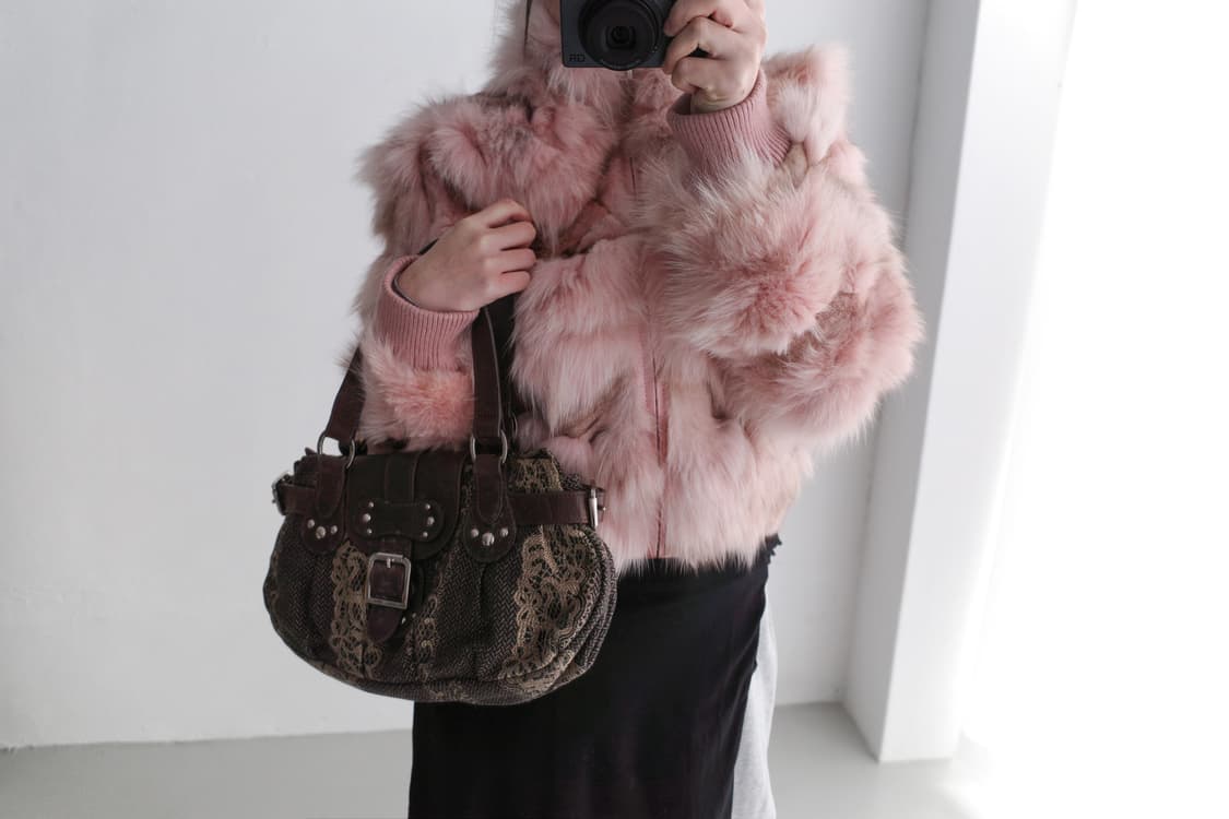 longchamp) Y2K lace buckle bag 상품이미지4