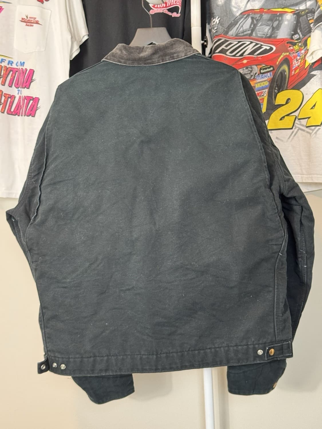 칼하트 J01 디트로이트 자켓 블랙 2XL 상품이미지4