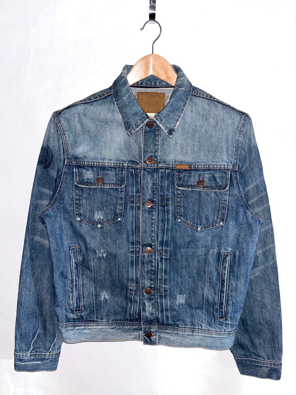 Ezra Fitch 워싱 데님 자켓 상품이미지1