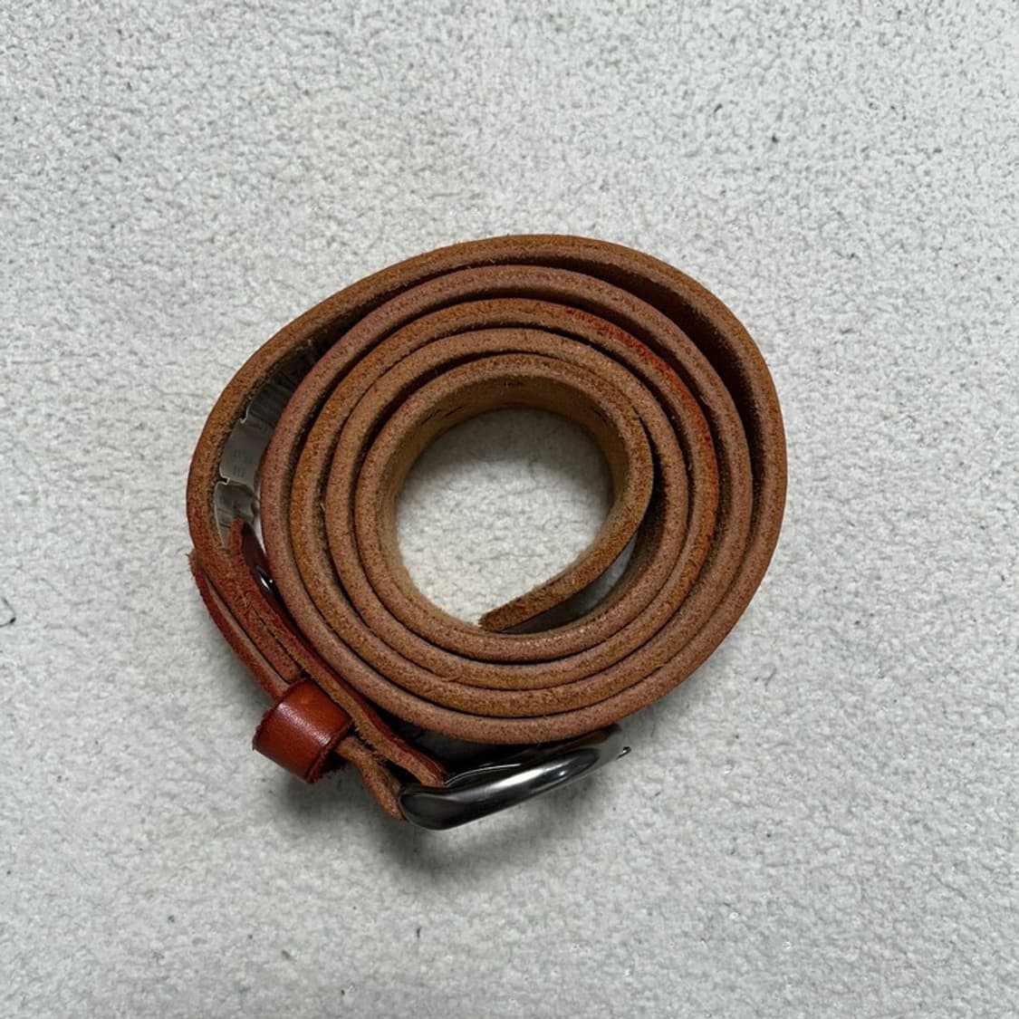 ACID LITMUS 소가죽 벨트 브라운 상품이미지3