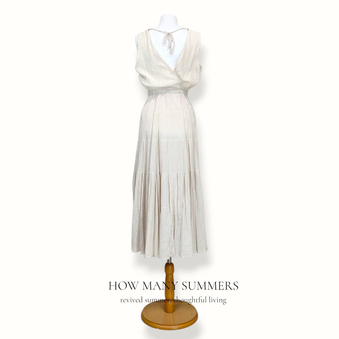 아줄 바이 마우지 인디아 코튼 캉캉 롱 원피스 S 아이보리 뷔스티에 상품이미지3