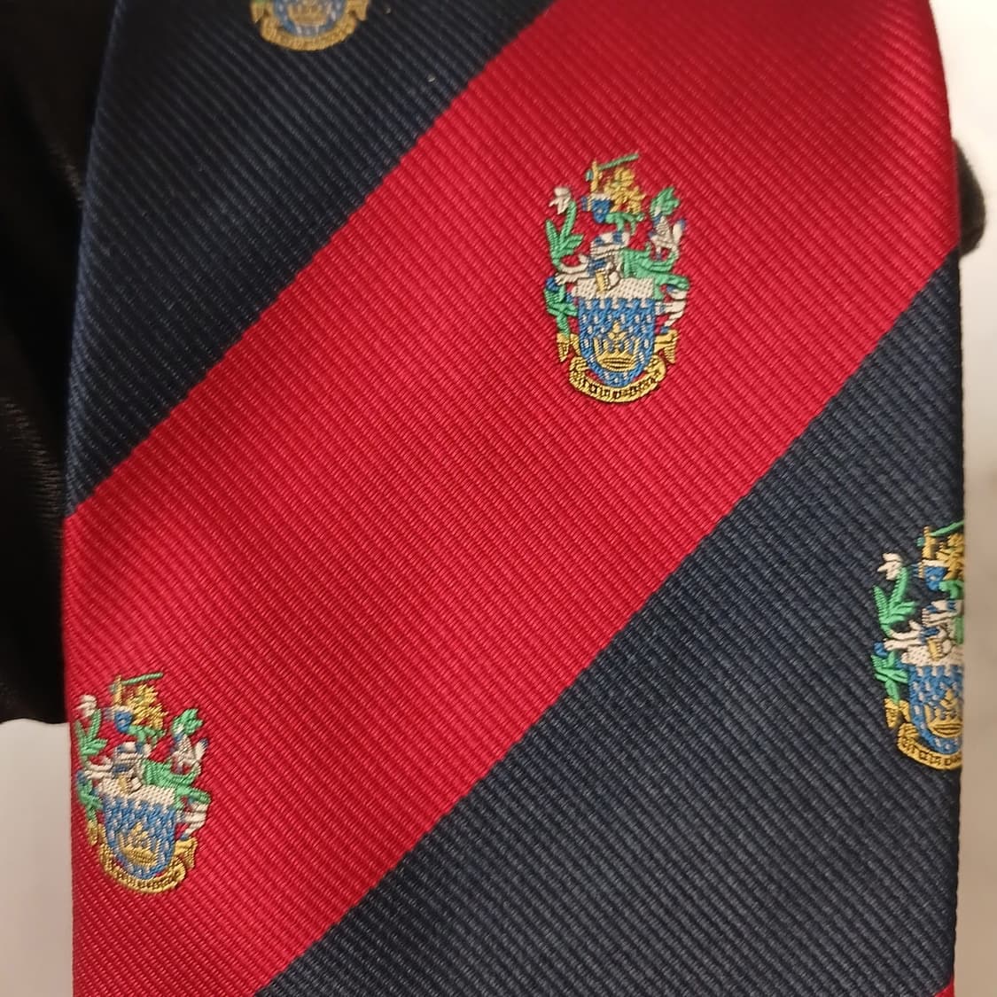 아쿠아스큐텀 실크 스트라이프 넥타이 9.7cm A등급 A18921
 상품이미지6