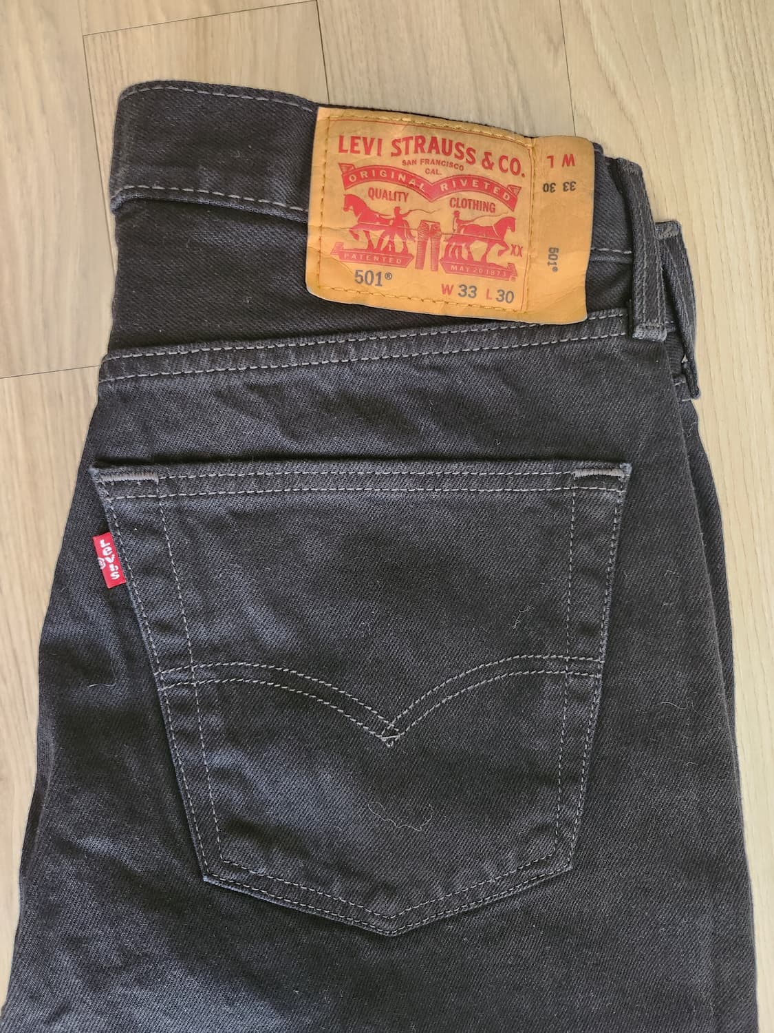 리바이스501 블랙진(33 상품이미지1