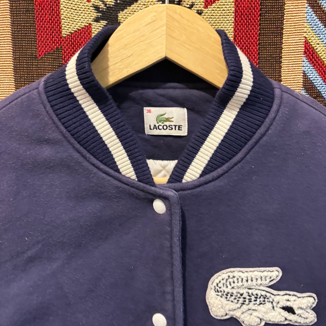 라코스테 빈티지 바시티자켓 상품이미지5