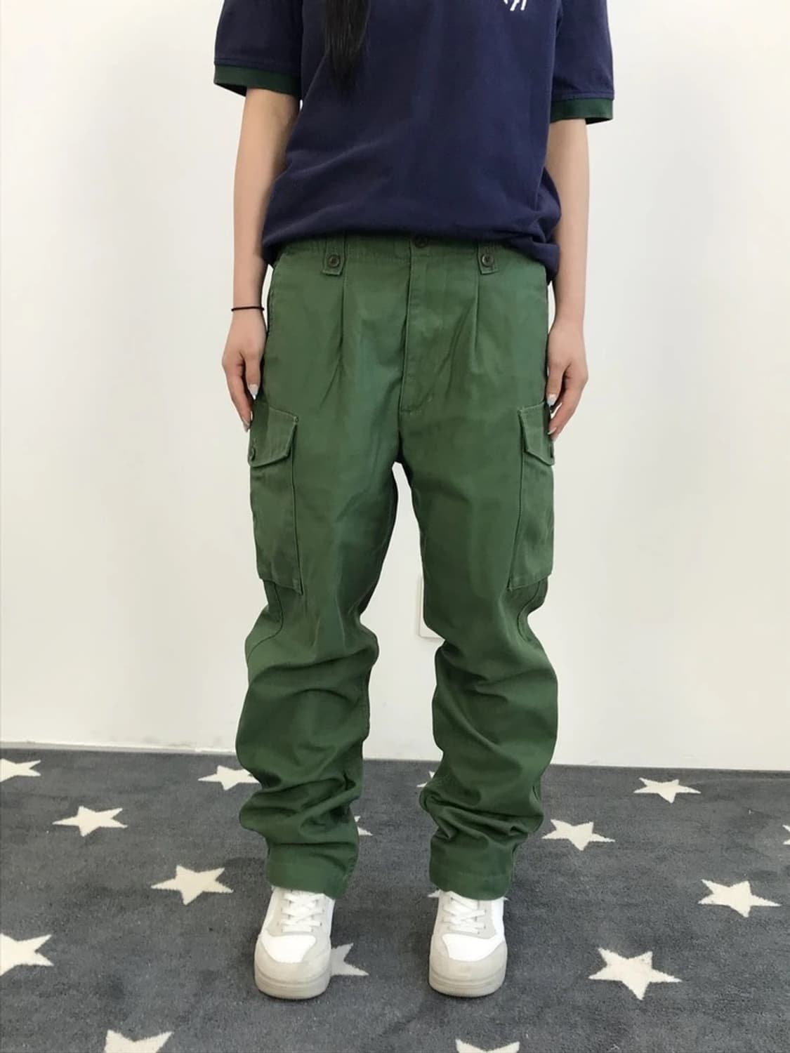 Back Number The World Cargo Green Pants 상품이미지1