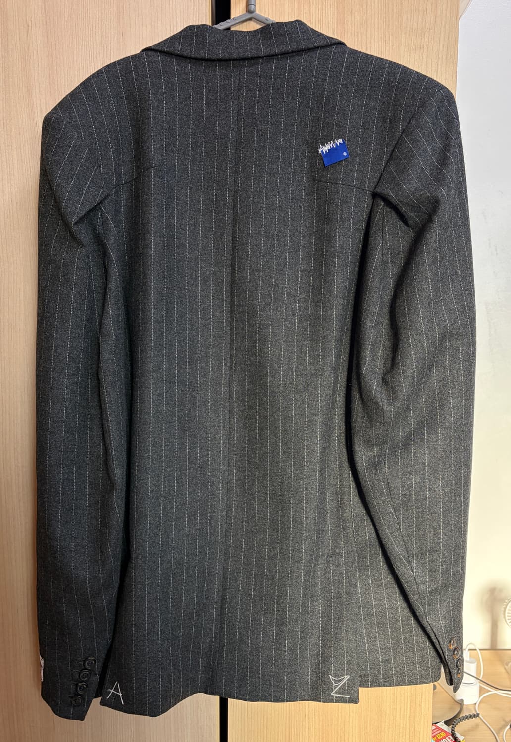 [M]자라 아더에러 스트라이프 오버사이즈 블레이저 상품이미지2