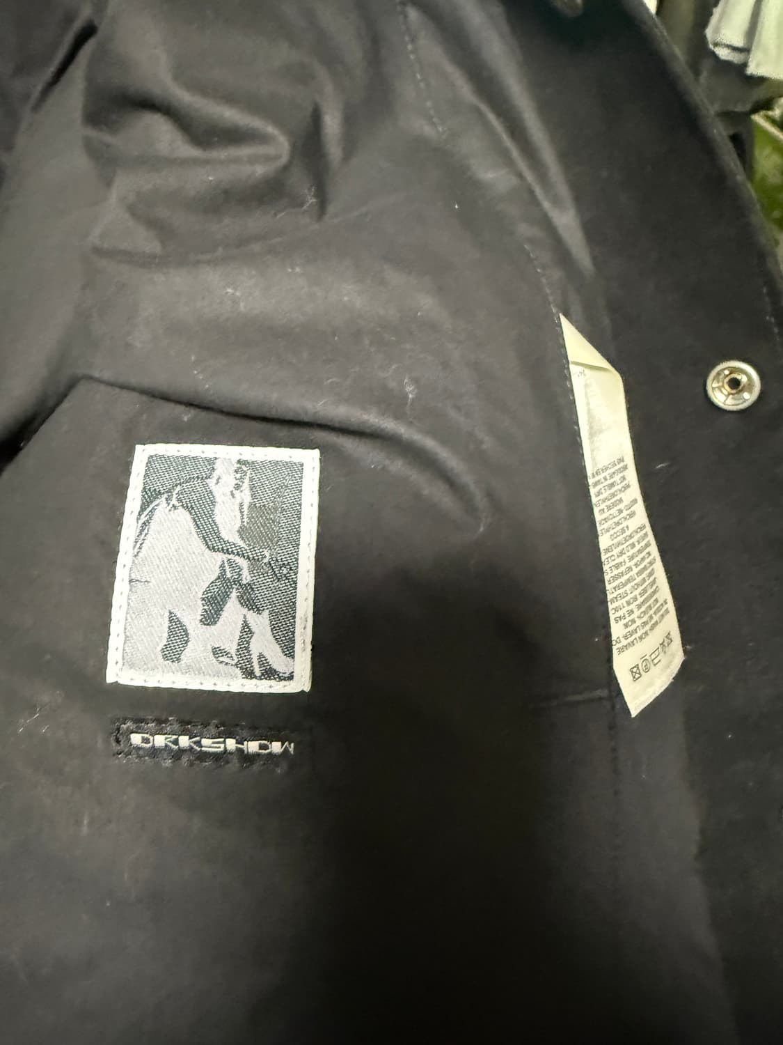 릭오웬스 다크쉐도우 몰스킨 자켓 상품이미지2