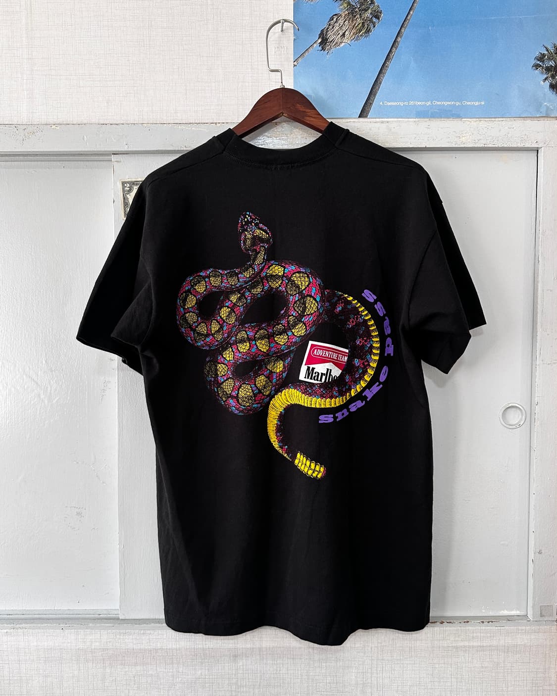 90s og Marlboro snake pass t shirt 상품이미지2