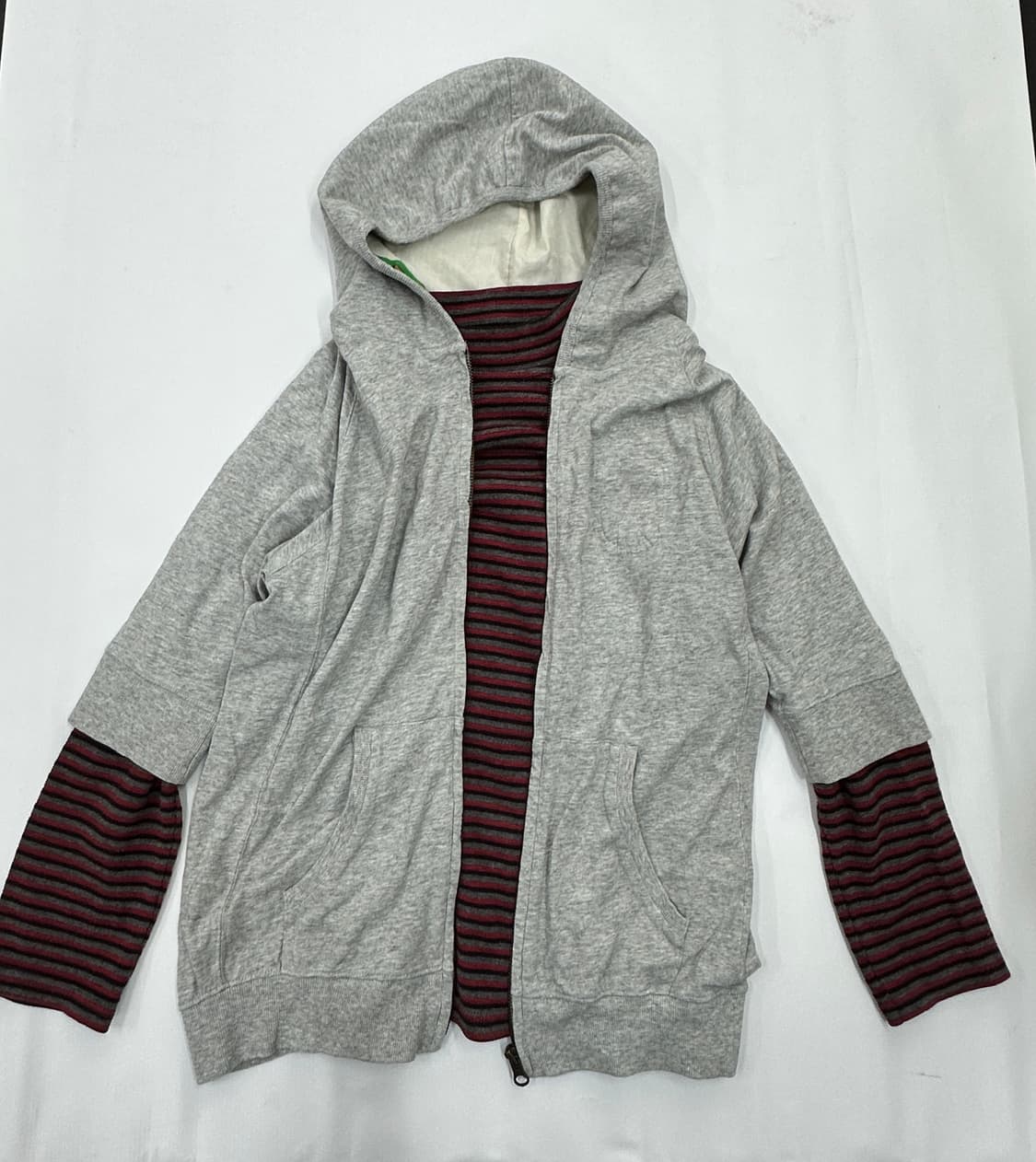 🎪하구미의 괴짜룩 코디세트 🎪후드집업 레이어드 그런지 보헤미안 펑크 상품이미지3