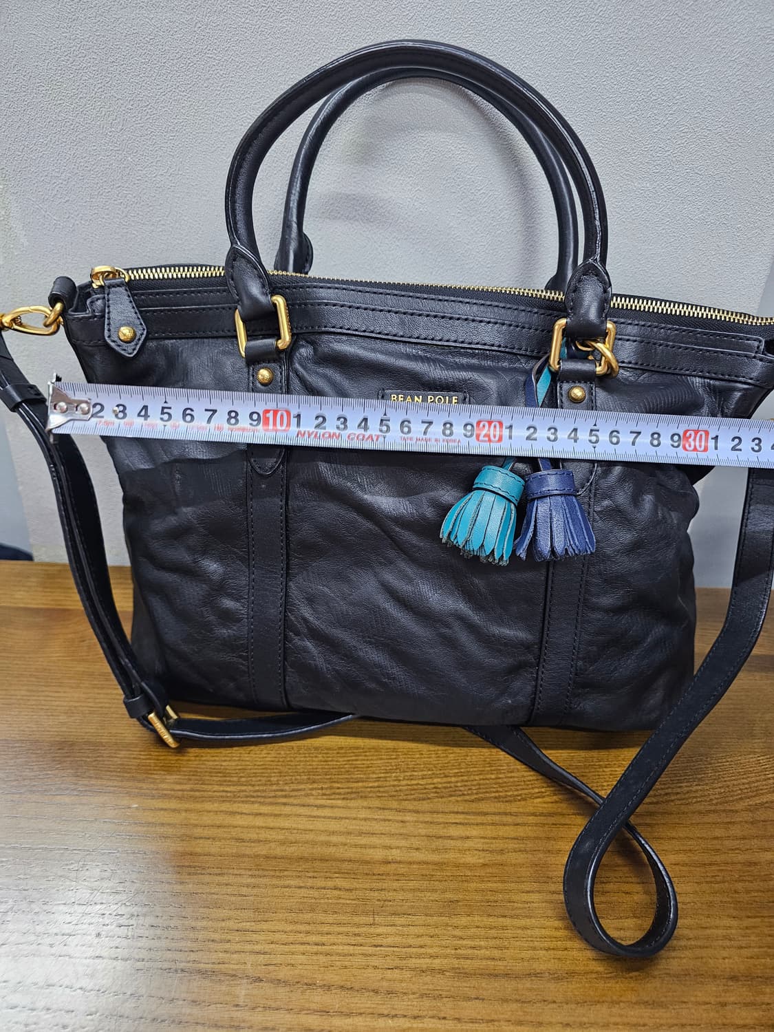 빈폴 트드 숄더 가죽 핸드백 상품이미지2