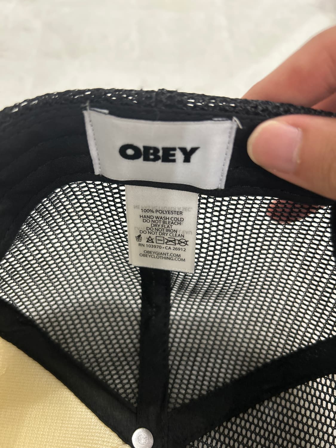 Obey 트러커 캡입니다 상품이미지2