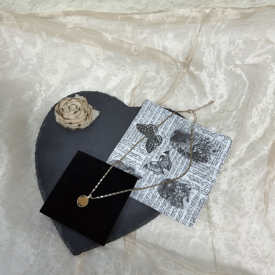 빈티지 말털 레오파드 목걸이 상품이미지2