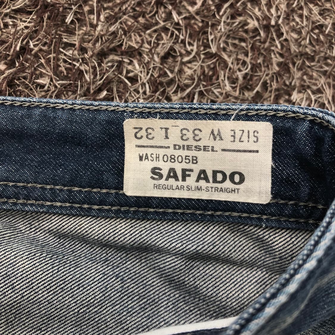 디젤 SAFADO 워싱 데님 팬츠 상품이미지5