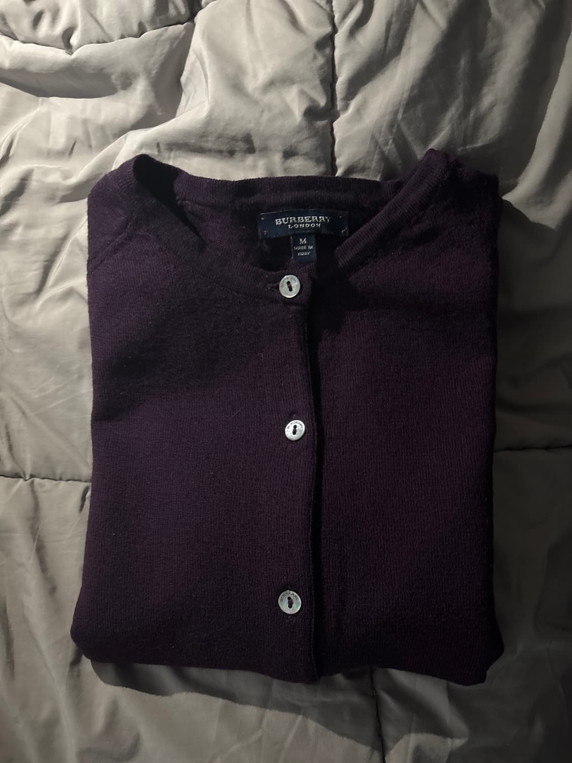 버버리 가디건 상품이미지1