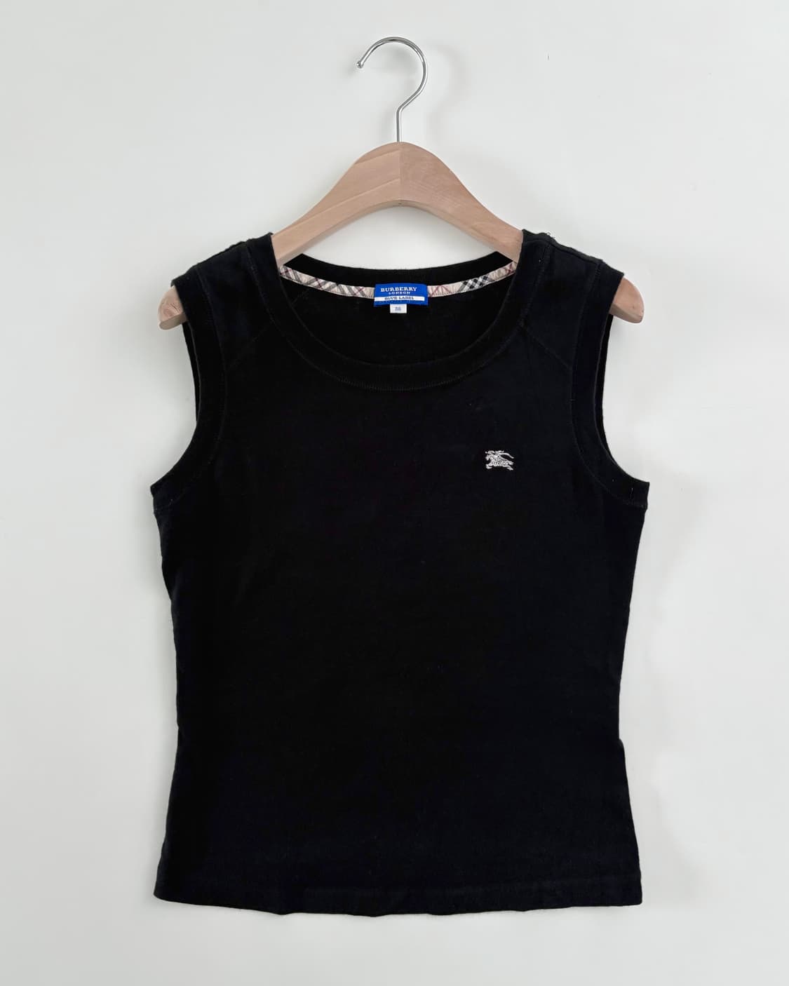 Burberrys 버버리 블루라벨 기마로고 슬리브리스 탑 상품이미지4