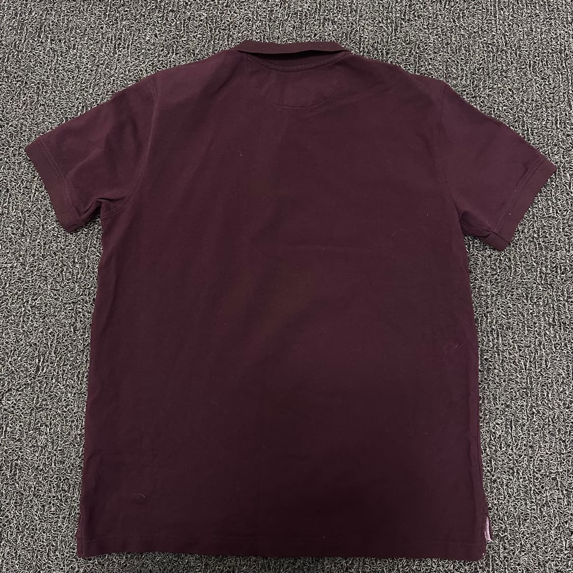 브룩스브라더스 카라티 반팔티셔츠 버건디 XL 상품이미지6