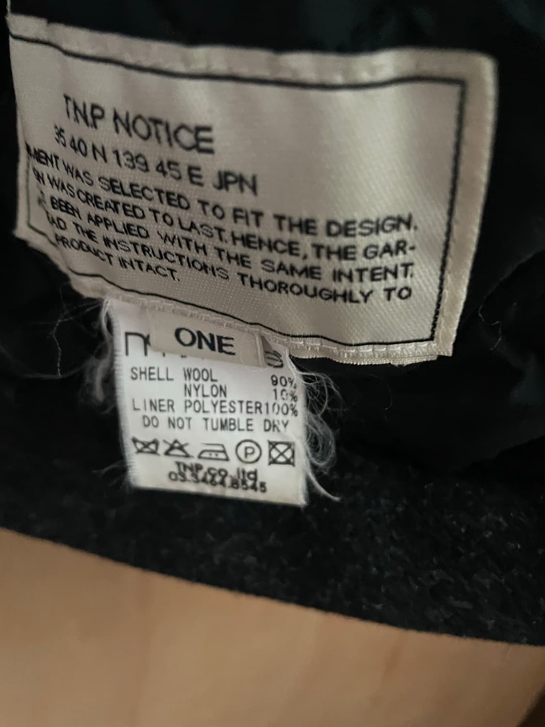 논네이티브 라이더스 울 봄버 자켓 상품이미지6