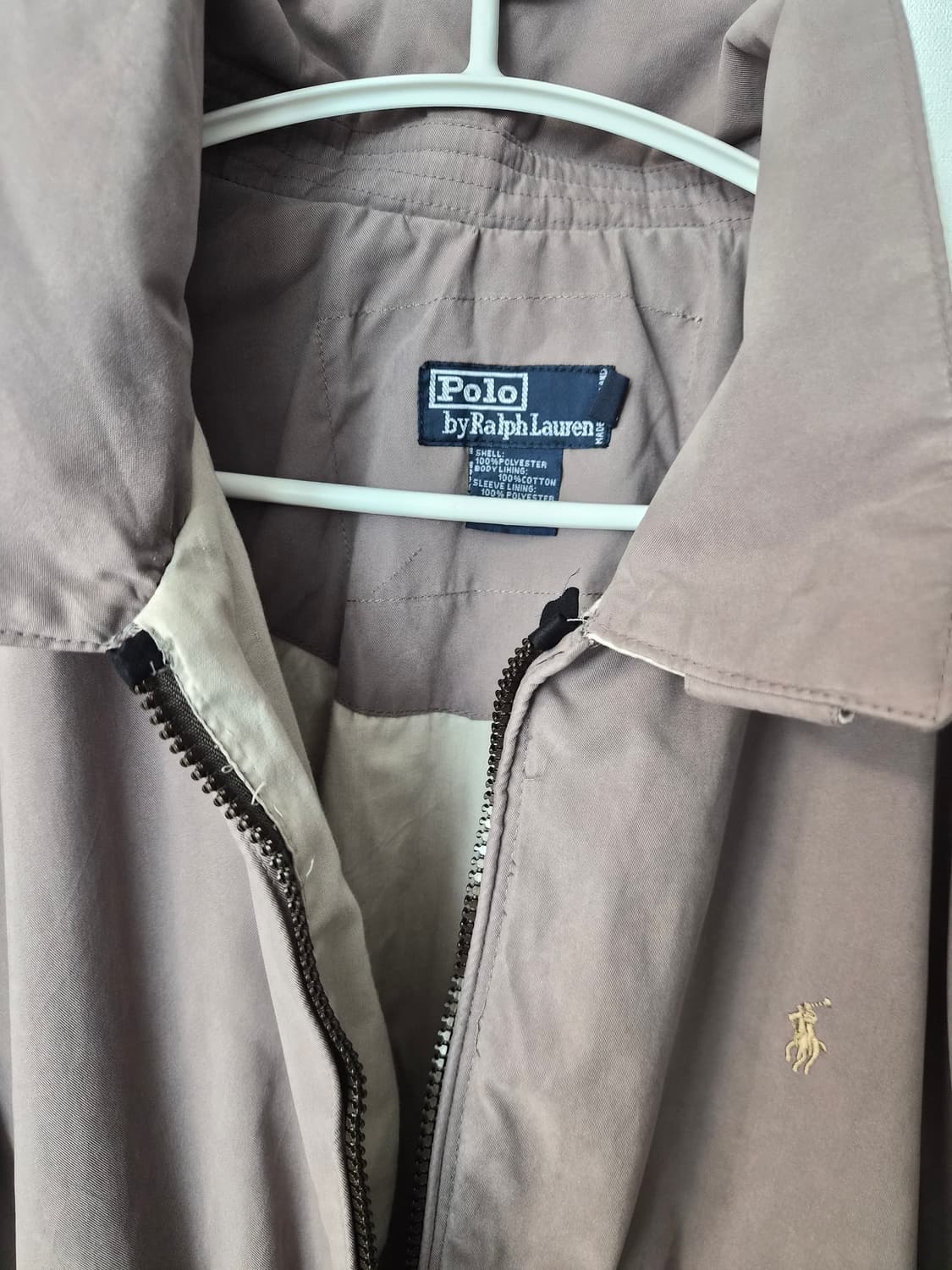 [정품] 폴로 랄프로렌 여성 크롭 블루종 자켓 (베이지/카키 브라운) 상품이미지2