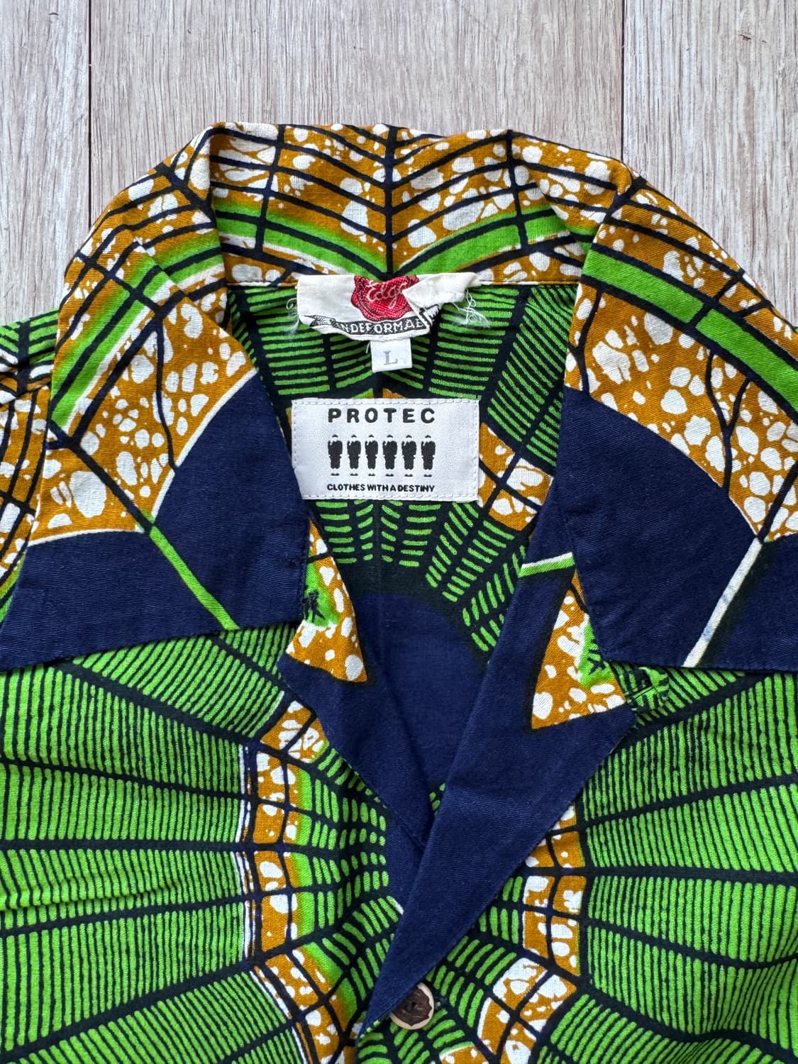 아프리카 패턴 셔츠 / L 상품이미지2