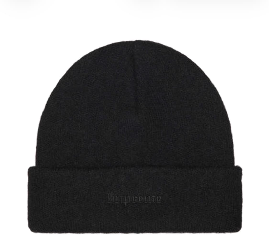 슈프림 모헤어 비니 블랙 상품이미지1