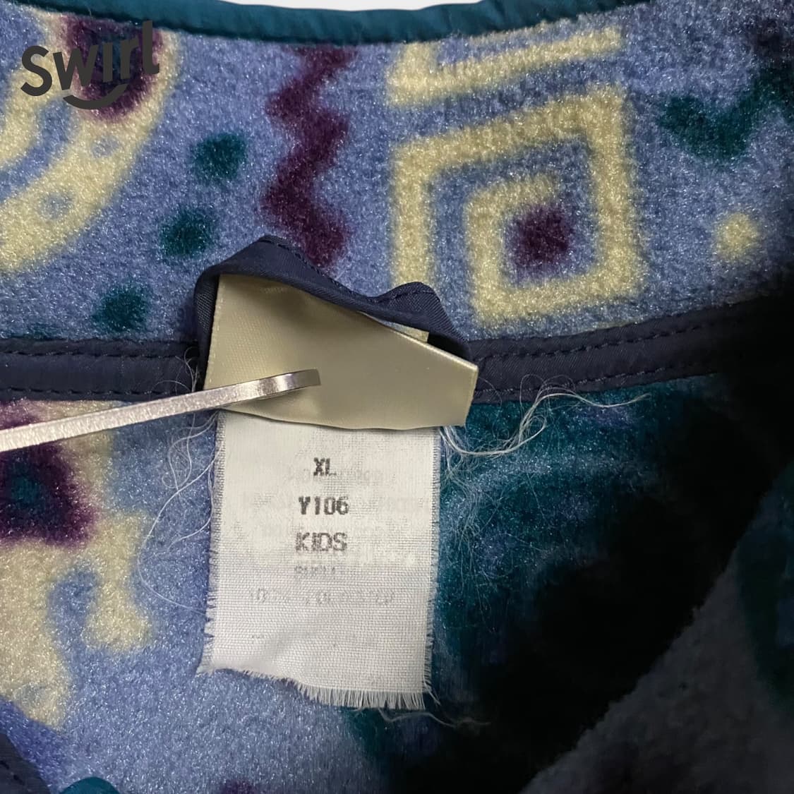 🌊80~90s LLBEAN Fleece half snap tee 상품이미지8