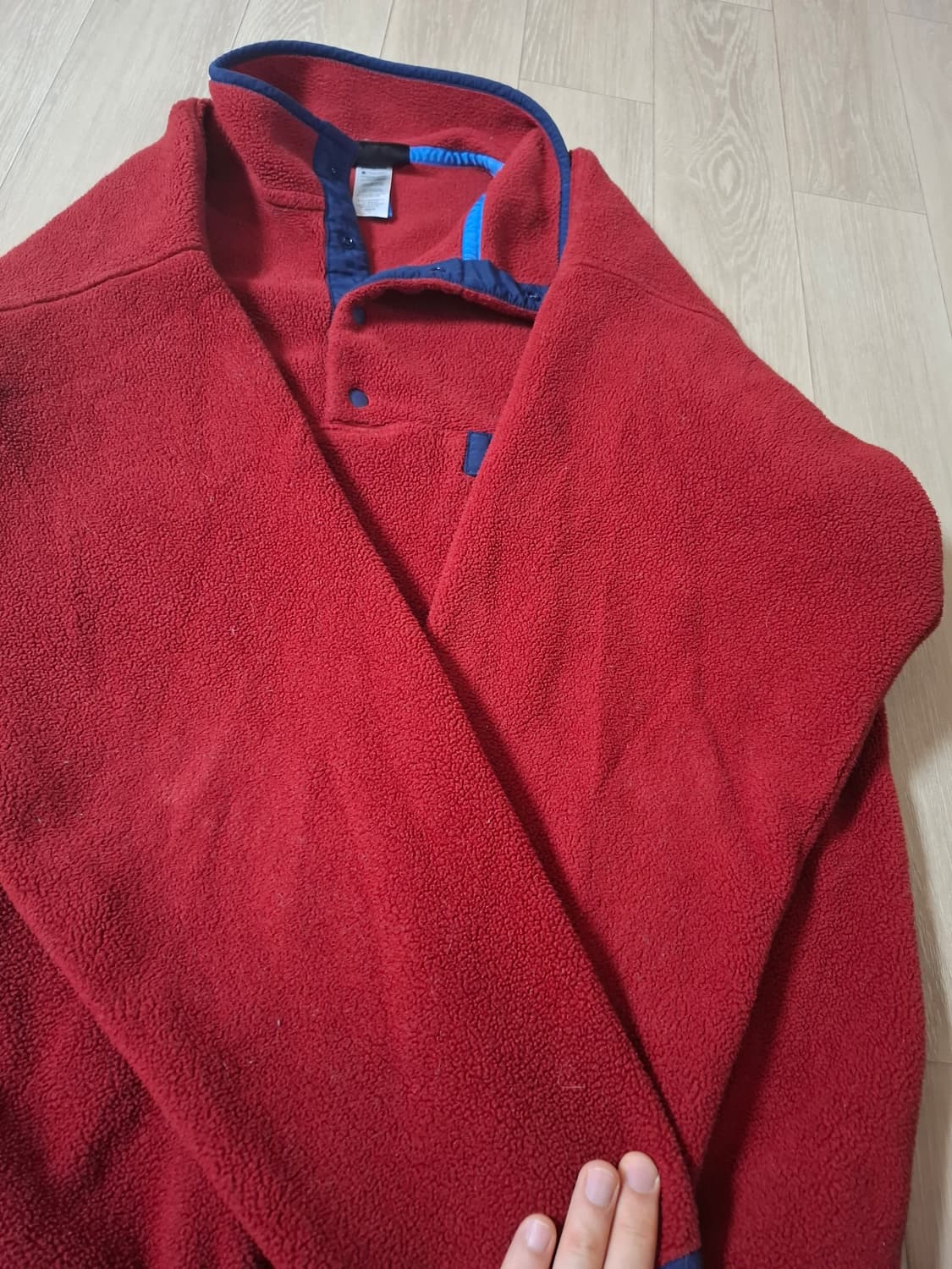 L 파타고니아 신칠라 레드 풀오버 플리스 상품이미지6