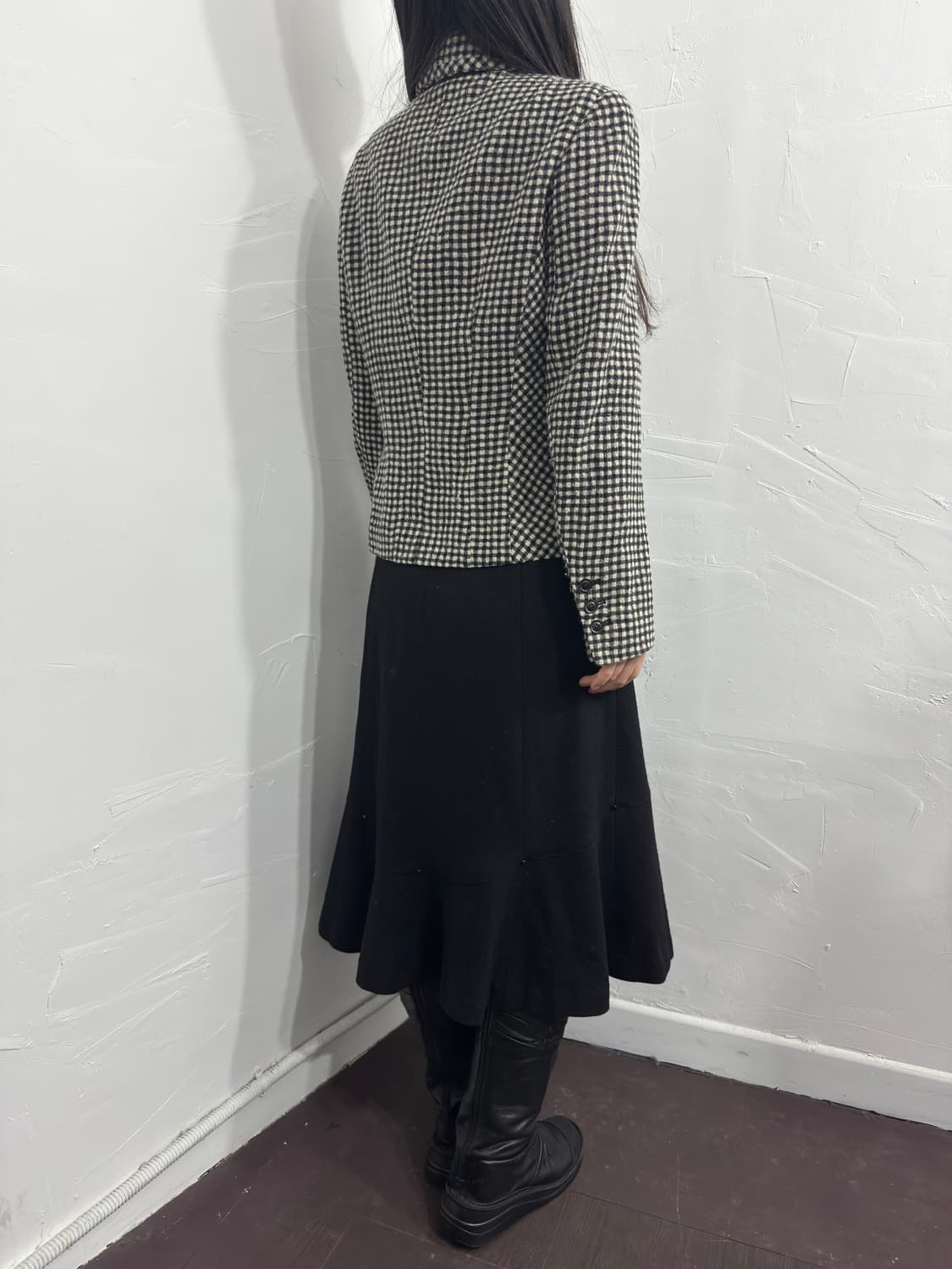 check wool jacket 상품이미지5