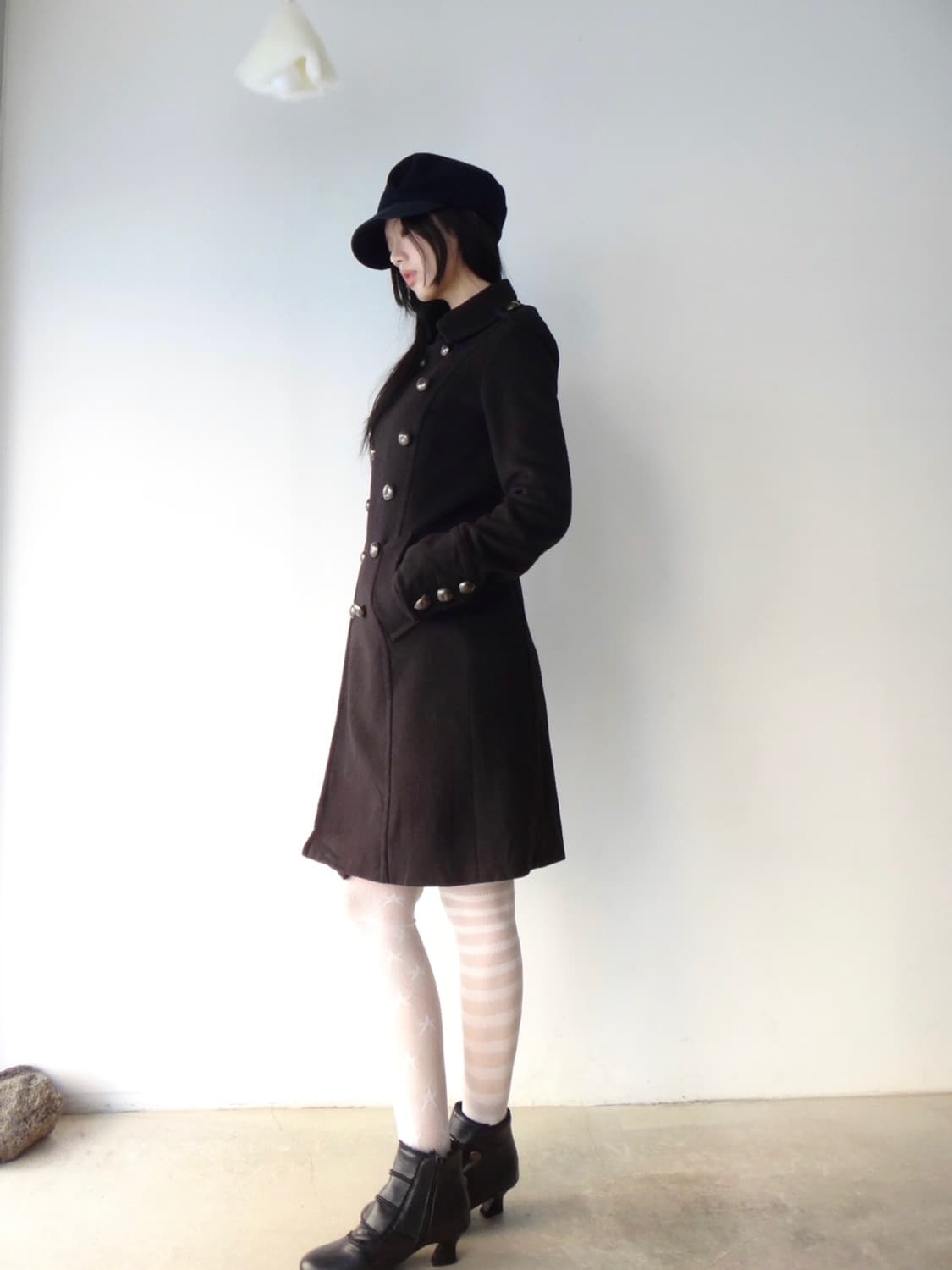 Double brested slim coat  상품이미지5